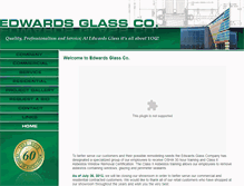 Tablet Screenshot of edwardsglass.com